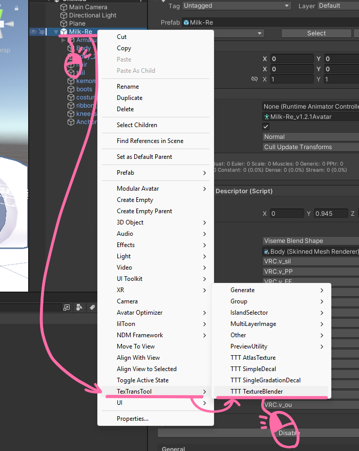 set-GenerateTextureBlender